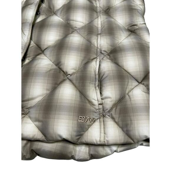 Eddie Bauer Women’s EB700 Fill Plaid Puffer Vest - Goose Down Fill Neutral - XL‎ - Picture 5 of 10